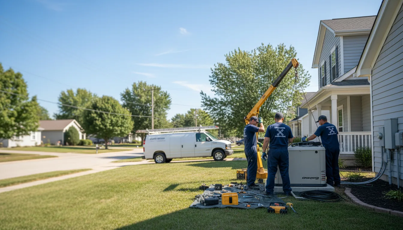 Generator Installation in Thebes, IL near me
